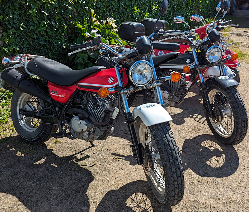 Motos Suzuki VanVan — L'Auto Bécane